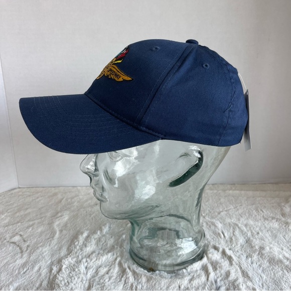New Indianapolis Speedway Navy Cap 100% Cotton - Picture 2 of 8